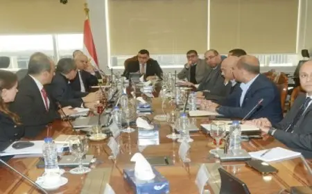 وزير الإسكان يستعرض مع مسئولى شركة “سيتي إيدج” موقف تسويق الوحدات بالمدن الجديدة