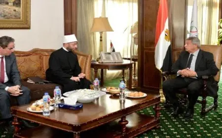 رئيس المجلس الأعلى لتنظيم الإعلام يستقبل وزير الأوقاف
