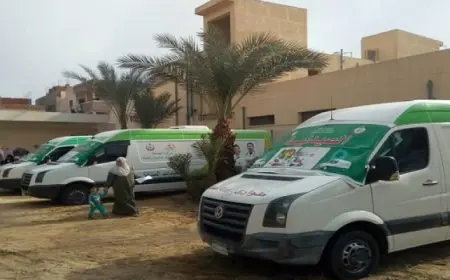 وزارة الصحة تطلق اليوم قوافل طبية في 4 محافظات ضمن مبادرة حياة كريمة