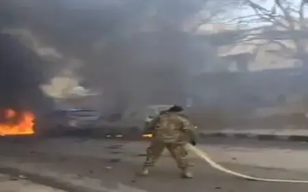 مقتل 4 وإصابة 7 آخرين بانفجار سيارة مفخخة شمال سوريا