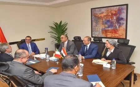 وزير الاستثمار والتجارة الخارجية يستقبل السفير الإيطالي بالقاهرة لبحث سبل تعزيز العلاقات الاقتصادية المشتركة بين البلدين