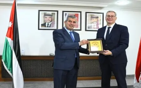 وزير البترول في زيارة إلى الأردن لتعزيز التعاون والتكامل الأقليمي بين البلدين