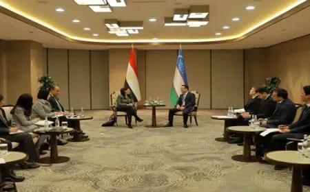 بال .. مصر توقع 4 اتفاقيات تعاون مع أوزبكستان لدفع تطوير العلاقات التجارية والاقتصادية والعلمية والفنية والثقافية