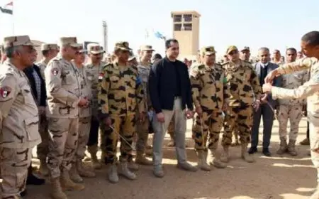 بال وال.. رئيس الأركان يتفقد المنظومة التعليمية والتدريبية بمعهد ضباط الصف المعلمين