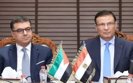 وزير الزراعة يبحث مع نظيره الأردني دعم مجالات التعاون