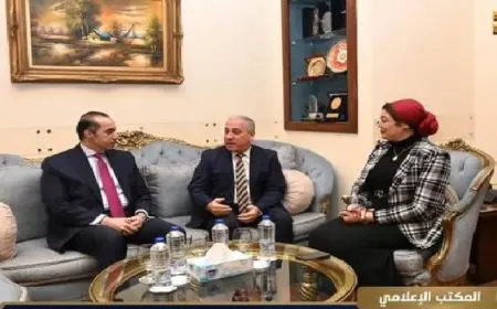 وزير الشئون النيابية والقانونية والتواصل السياسي يلتقي رئيس الهيئة الوطنية للصحافة
