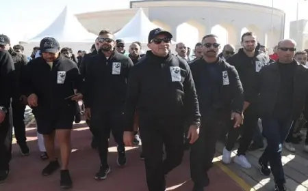 وزير الرياضة ونظيره الإماراتي يطلقان شارة ماراثون زايد الخيري بالعاصمة الإدارية الجديدة