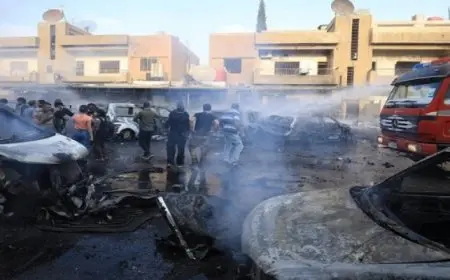 إعلام سوري: انفجار عنيف بالقرب من حي العباسية بمدينة حمص