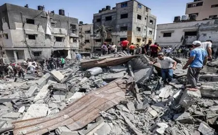 6 شهداء فلسطينيين إثر قصف الاحتلال مناطق في مدينة غزة