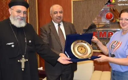 وفد طلاب مدرسة “فيلوباتير” المصرية بكندا يزور مدينة الإنتاج الإعلامي