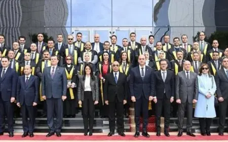 المشاط تشهد تخريج 38 قاضية وقاضيًا في إطار مشروع الحوكمة القضائية