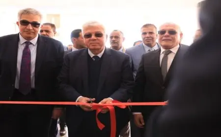 وزير التعليم العالي ورئيس جامعة سوهاج يفتتحان عددًا من المشروعات الصحية