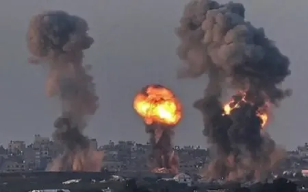 استشهاد 10 فلسطينيين في قصف إسرائيلي على بيت حانون والخارجية الفلسطينية تنتقد الصمت الدولي