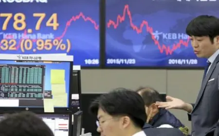 أسواق الأسهم الآسيوية تنخفض تأثرا بتراجع وول ستريت