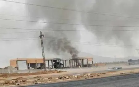 قتلى ومصابون في قصف إسرائيلي استهدف مدينة عدرا الصناعية بريف دمشق