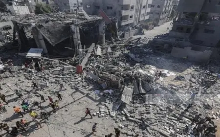 استشهاد فلسطيني في قصف إسرائيلي على جباليا شمال قطاع غزة