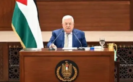 الرئيس الفلسطيني: وقف العدوان على غزة أولوية لتحقيق الأمن والاستقرار بالمنطقة