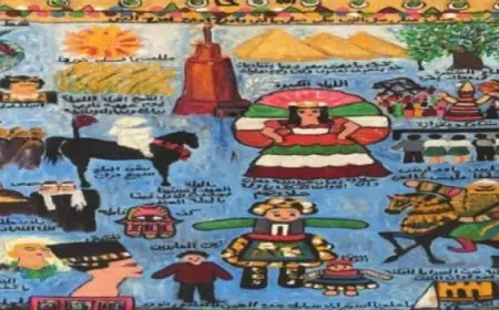 افتتاح معرض “من التراث” للفنانة التشكيلية نادية التطاوي اليوم بالأوبرا