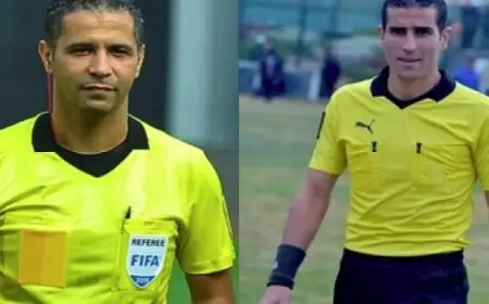 الكاف يختار حكمان مصريان لإدارة مباريات كأس أمم إفريقيا للمحليين