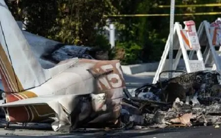 مقتل وإصابة 21 شخصا بعد تحطم طائرة صغيرة بولاية “كاليفورنيا” الأمريكية