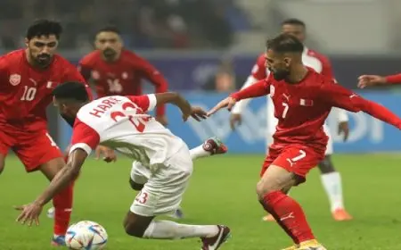 مواجهة نارية بين البحرين وسلطنة عمان في نهائي كأس خليجي 26