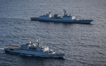 البحرية الكورية تجري أول تدريباتها في جميع البحار المحيطة بالبلاد خلال 2025