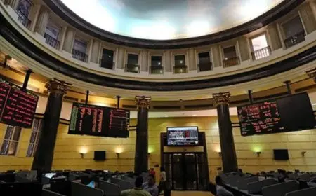 ارتفاع بمؤشرات البورصة ورأسمال السوقي يربح 23 مليار جنيه في ختام التعاملات