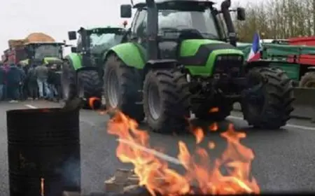 مزارعو فرنسا يحتجون على اتفاقية التجارة الحرة “ماركوسور”