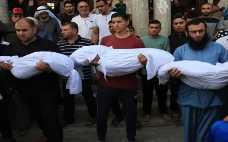 استشهاد 9 فلسطينيين في قصف إسرائيلي على جباليا والنصيرات في غزة