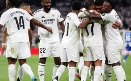 ريال مدريد في نزهة ضد ديبورتيفو مينيرا بضربة بداية كأس ملك إسبانيا