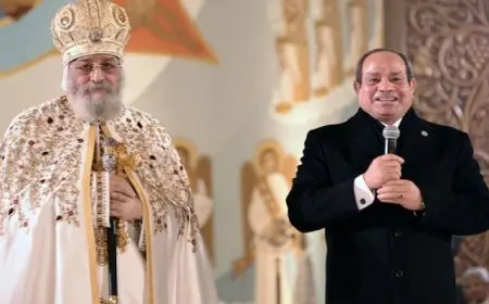 بال وال.. الرئيس السيسي في تهنئته للأقباط بعيد الميلاد المجيد : أول أسباب حماية بلادنا هو محبتنا لبعضنا البعض