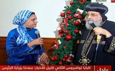 البابا تواضروس للنيل للأخبار : مصر مُباركة وتسير على الطريق الصحيح .. وأحذر من حرب الشائعات والأكاذيب