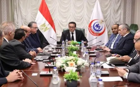 وزير الصحة يبحث مع شركة صينية التوسع في استخدام الروبوتات الجراحية لتعزيز المنظومة الصحية في مصر