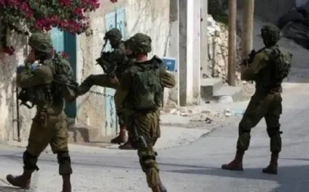 الجيش الإسرائيلي يعلن تصفية فلسطينيين اثنين قرب نابلس بالضفة الغربية