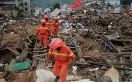 الصين: ارتفاع حصيلة ضحايا الزلزال إلى 126 قتيلا