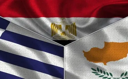 قمة مصرية – يونانية – قبرصية بالقاهرة اليوم في إطار آلية التعاون الثلاثي