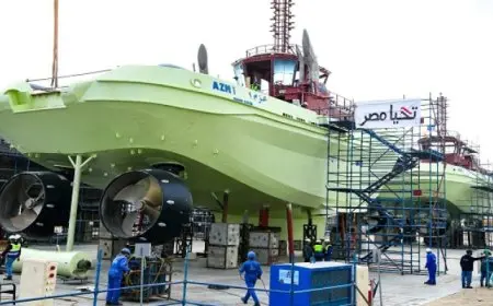 الفريق أسامة ربيع: تكليف رئاسي جديد ببناء ١٢سفينة صيد أعالي البحار لتطوير أسطول الصيد المصري