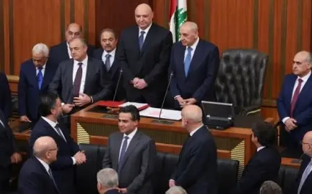 بعد انتخابه رئيسا للبنان.. جوزيف عون يتعهد بالدعوة إلى مشاورات سياسية سريعة لتشكيل الحكومة اللبنانية المقبلة