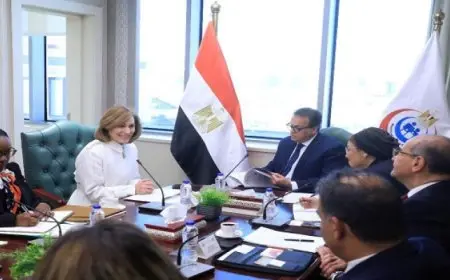 وزير الصحة يبحث مع رئيسة ومؤسس معهد صحة المرأة بالولايات المتحدة سبل التعاون