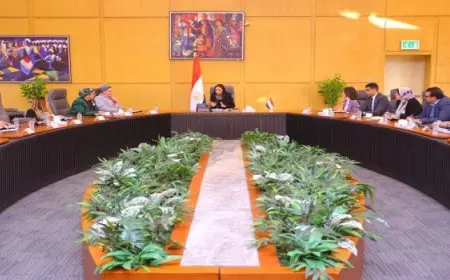 وزيرة التضامن تترأس اجتماعًا مع رئيستي المجلسين القومي للمرأة والطفولة والأمومة والمشرف العام على المجلس القومي للأشخاص ذوي الإعاقة