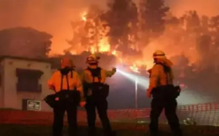 الحرائق تتواصل في لوس أنجيلوس ..وشكاوى من إدارة المدينة