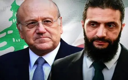 ميقاتي في دمشق للقاء الشرع في أول زيارة لرئيس حكومة لبنانية لسوريا منذ 15 عامًا