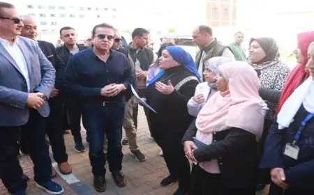 وزير الصحة ومحافظ المنوفية يتفقدان وحدة «صحة سبك الأحد»