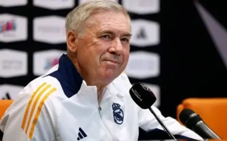 أنشيلوتي: لا يمكن توقع نتيجة مباراة ريال مدريد وبرشلونة في نهائي السوبر الإسباني