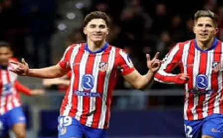 أتلتيكو مدريد يتصدر الدوري الإسباني بفوزه على أوساسونا بهدف نظيف