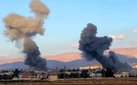 غارات إسرائيلية على بعلبك والبقاع لأول مرة منذ وقف إطلاق النار مع لبنان