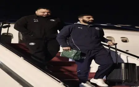 بعثة بيراميدز تعود إلى القاهرة قادمة من انجولا