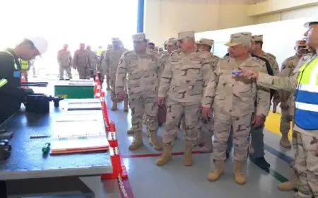 بال وال.. وزير الدفاع يتفقد أحد تشكيلات قوات الدفاع الجوي ويلتقي عددا من المقاتلين