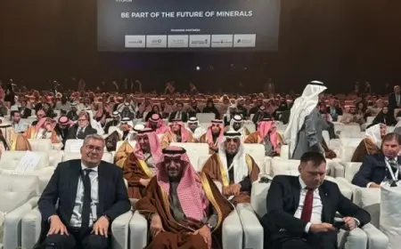 وزﯾﺮ البترول يشارك فى افتتاح مؤتمر التعدين الدولى بالرياض