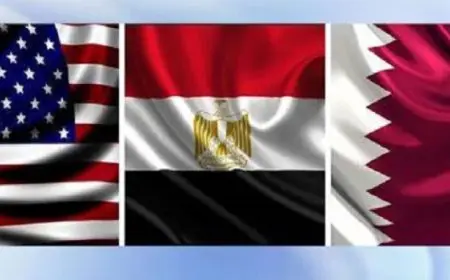 يبدأ سريانه الأحد المقبل .. بيان مصرى قطرى أمريكى يكشف تفاصيل اتفاق وقف إطلاق النار